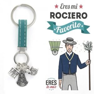 LLAVERO DE PLATA DE ROCIERO