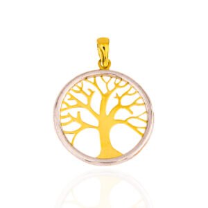 COLGANTE ORO 18 KILATES ARBOL DE LA VIDA