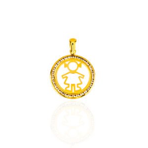 COLGANTE ORO 18 KILATES NIÑA