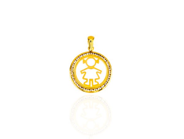 COLGANTE ORO 18 KILATES NIÑA