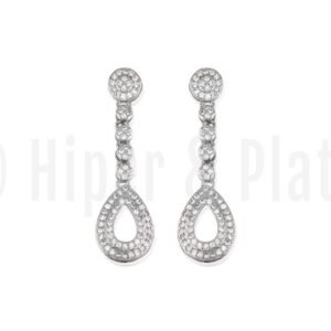 PENDIENTES PLATA CIRCONITAS