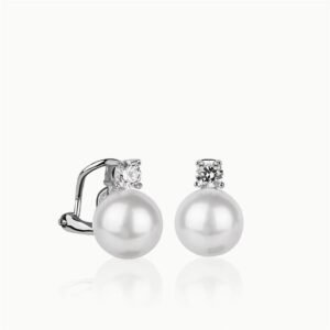 PENDIENTES PLATA PERLAS