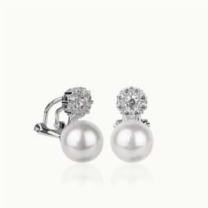 PENDIENTES PLATA PERLA