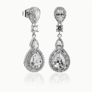 PENDIENTES PLATA CIRCONITAS