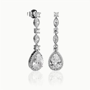 PENDIENTES PLATA CIRCONITA