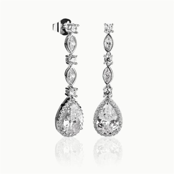 PENDIENTES PLATA CIRCONITA