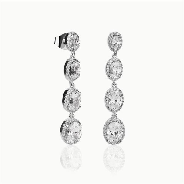 PENDIENTES PLATA CIRCONITAS