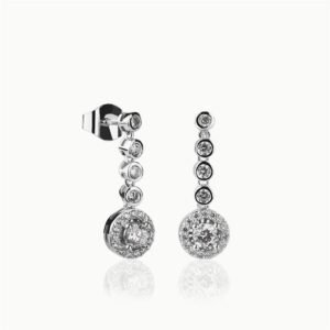 PENDIENTES PLATA CIRCONITAS