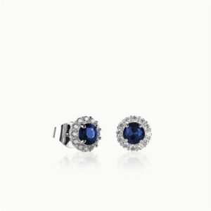 PENDIENTES PLATA ZAFIRO