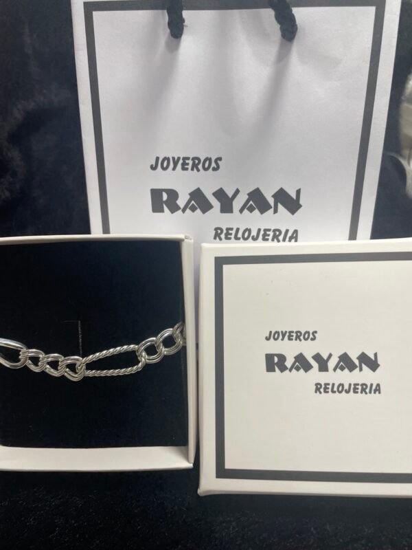 PULSERA PLATA ASAS GRANDES - Imagen 5