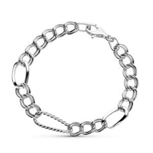 PULSERA PLATA ASAS GRANDES