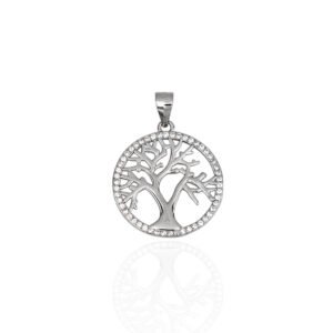 ARBOL DE LA VIDA PLATA CIRCONITAS