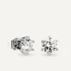 PENDIENTES PLATA CIRCONITAS