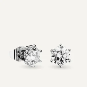 PENDIENTES PLATA CIRCONITAS