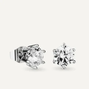 PENDIENTES PLATA CIRCONITAS