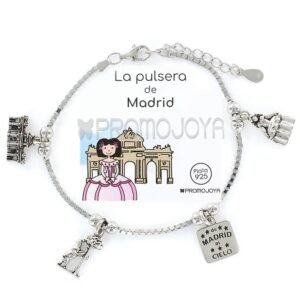 PULSERA PLATA DE MADRID