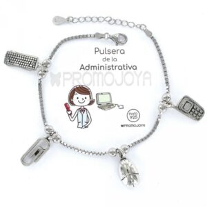 PULSERA PLATA DE ADMINISTRATIVA plata ley 925 milésimas