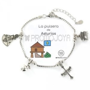 PULSERA PLATA DE ASTURIAS