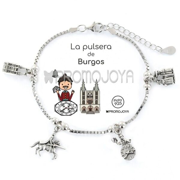 PULSERA  DE PLATA DE BURGOS