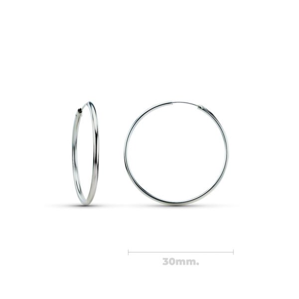 AROS PLATA 30 mm