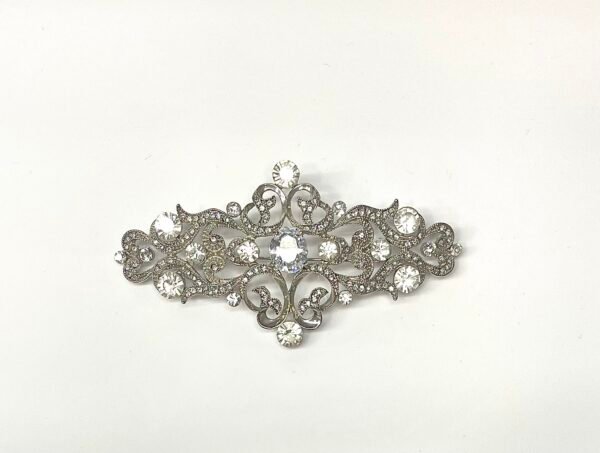 BROCHE MANTILLA CON CIRCONITAS