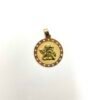 MEDALLA ANGELITO CALADO ORO 18KILATES - Imagen 2