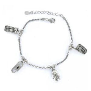 PULSERA PLATA DE ADMINISTRATIVA