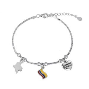 PULSERA PLATA DE COLOMBIA