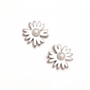 PENDIENTE PLATA AGATHA RUIZ MARGARITA