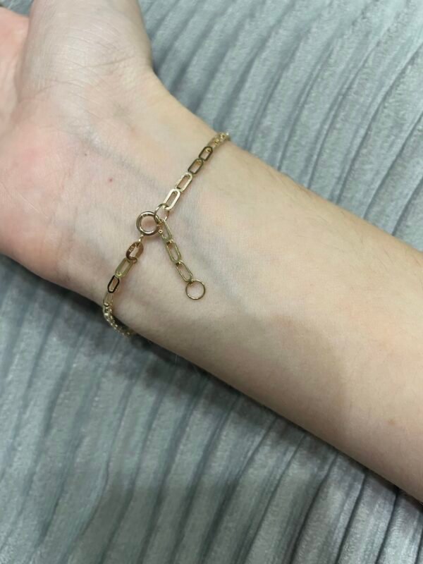PULSERA COLOR RUBÍ EN ORO DE 18 KILATES - Imagen 4