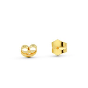 PAR PRESIONES ORO AMARILLO 9 KILATES N-4