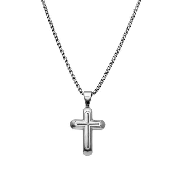 CRUZ ACERO Y CADENA