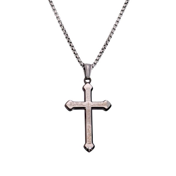 CADENA Y CRUZ ACERO
