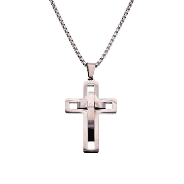 CADENA Y CRUZ ACERO