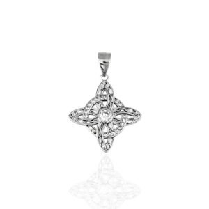 COLGANTE NUDO DE BRUJA EN PLATA