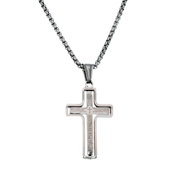 CADENA Y CRUZ ACERO