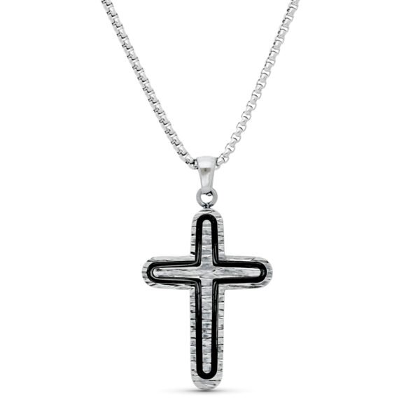 CADENA Y CRUZ ACERO