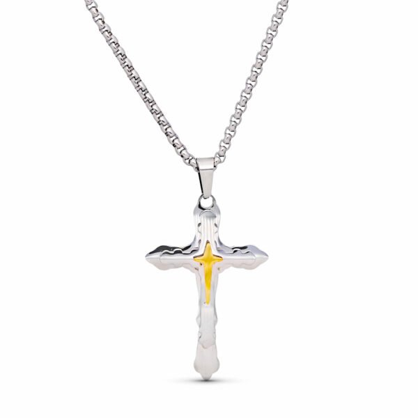CADENA Y CRUZ ACERO